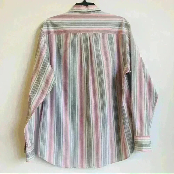 Tommy Bahama Silk Blend Button Down Shirt. - Picture 2 of 8